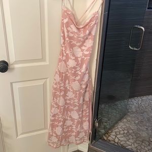 Pink midi dress from fortunate one